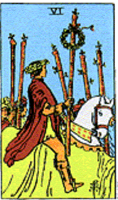 The Six of Wands